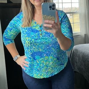 Lilly Pulitzer top xl